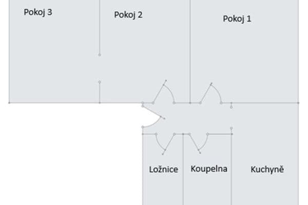 Pronájem bytu 3+1 75 m², Blažkova, Adamov Pronájem bytu 3+1 75 m², Blažkova, Adamov