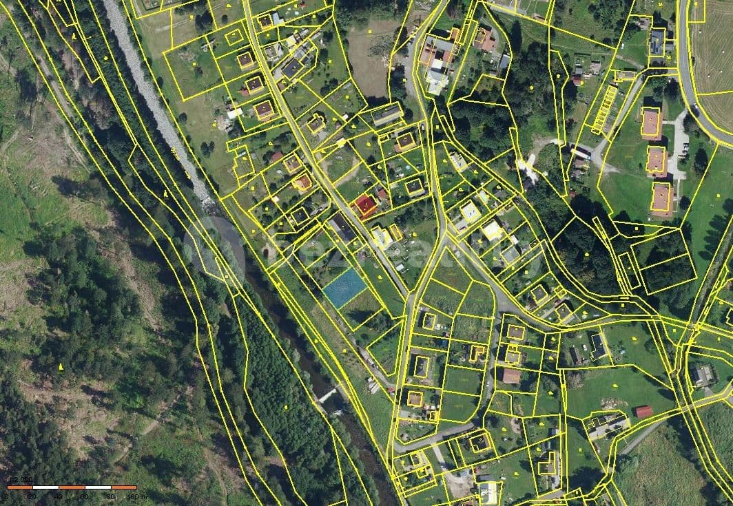 Prodej pozemku 600 m², Karlovice, Moravskoslezský kraj
