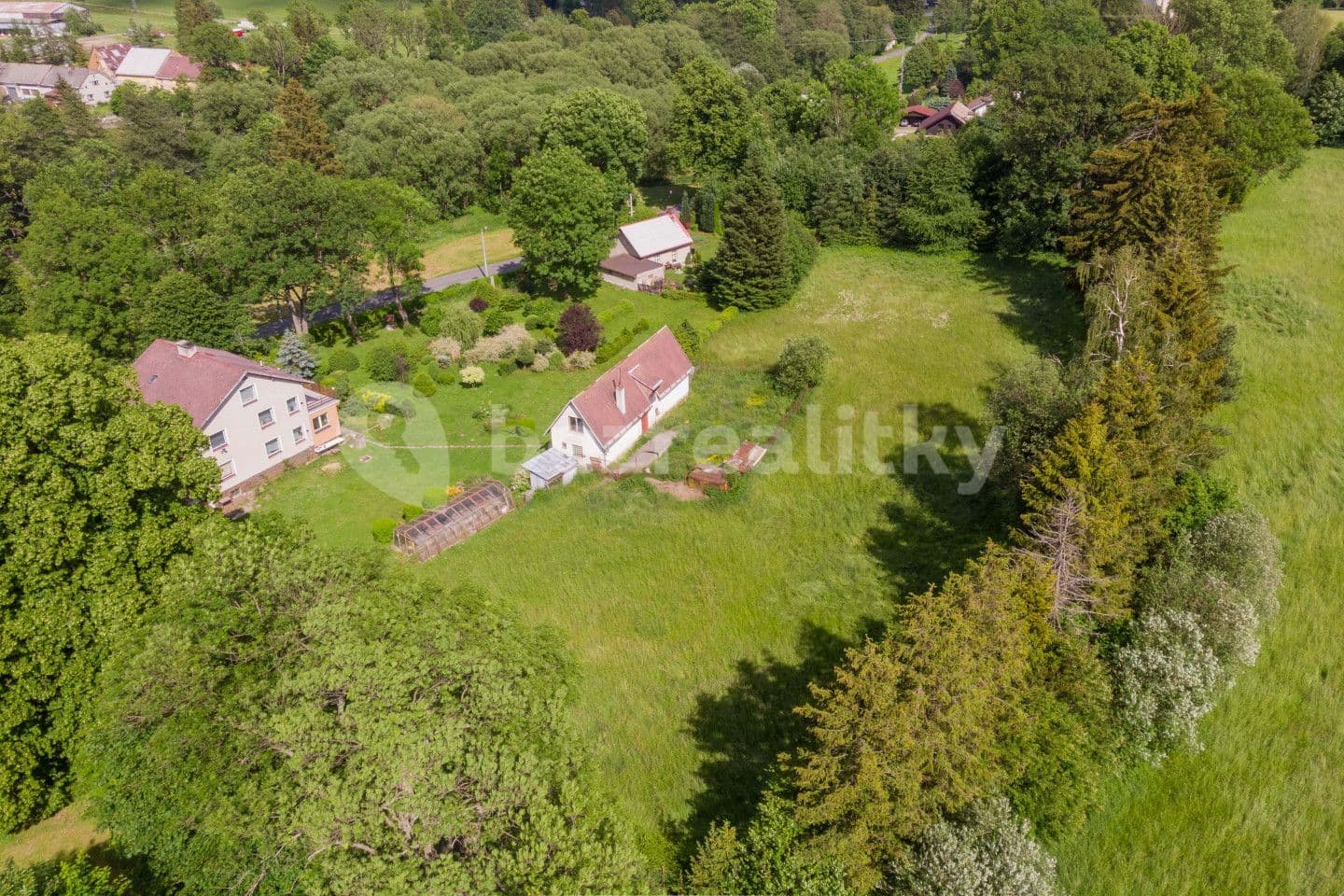 Prodej pozemku 3.107 m², Václavov u Bruntálu, Moravskoslezský kraj