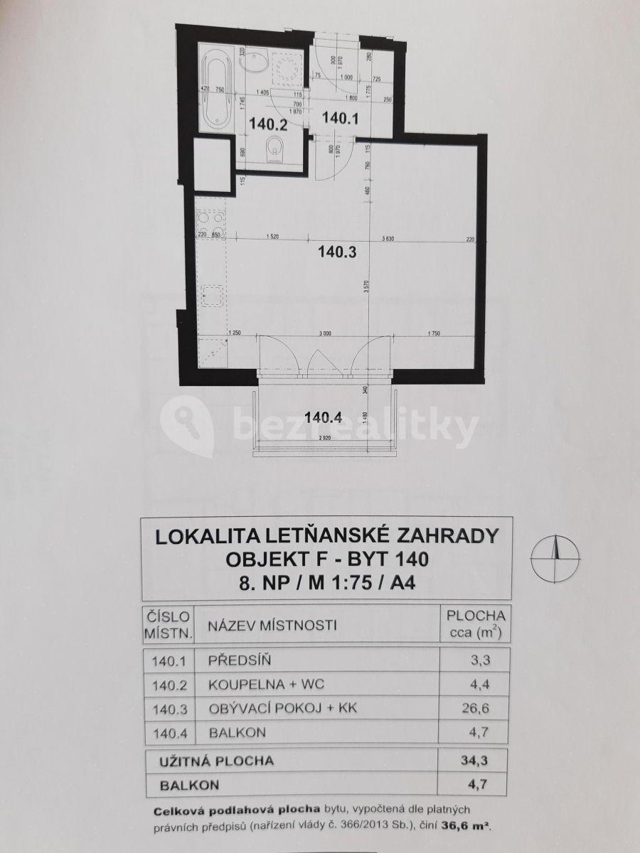 Prodej bytu 1+kk 41 m², Kadečkové, Praha, Praha