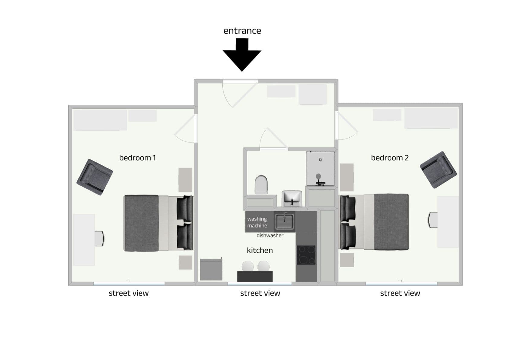 Pronájem bytu  54 m², Na Petřinách, Praha, Praha