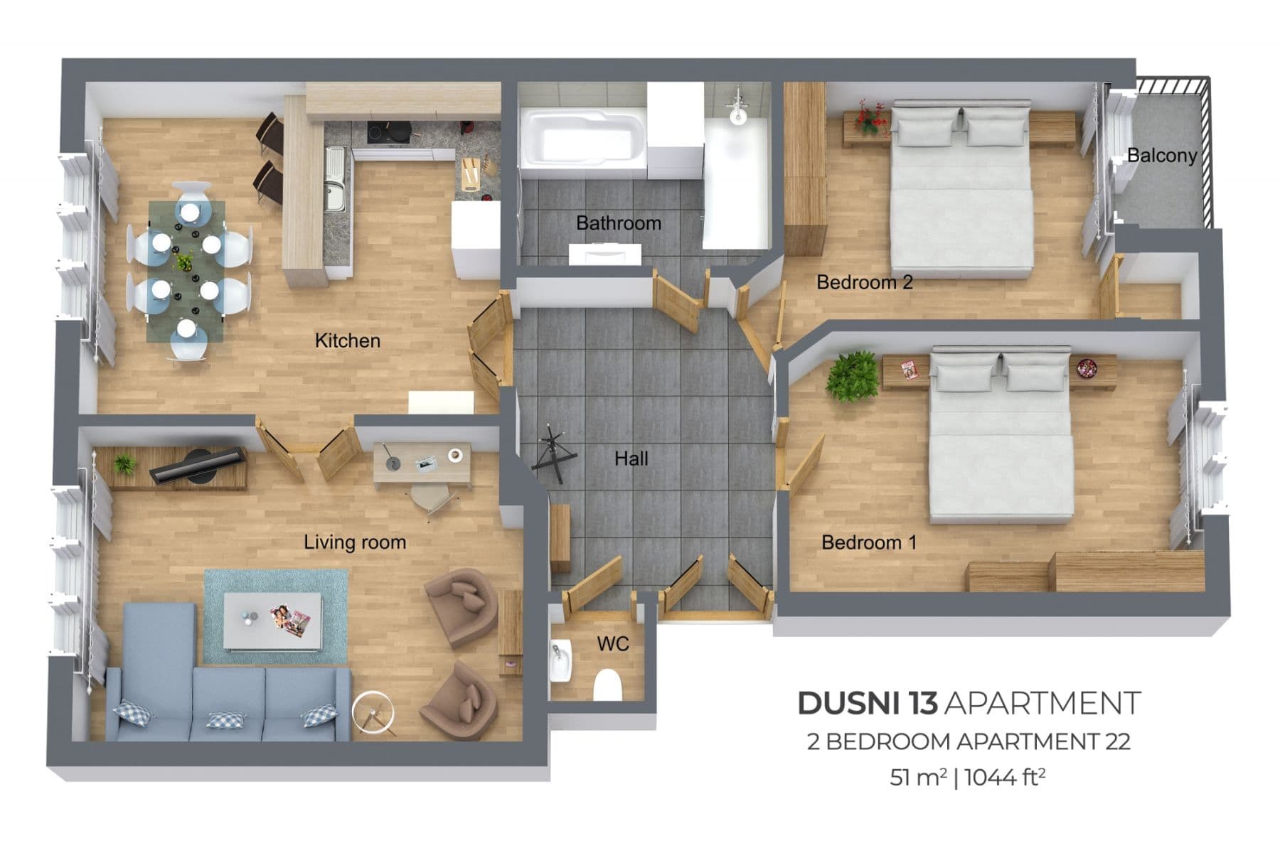 Pronájem bytu  97 m², Dušní, Praha, Praha