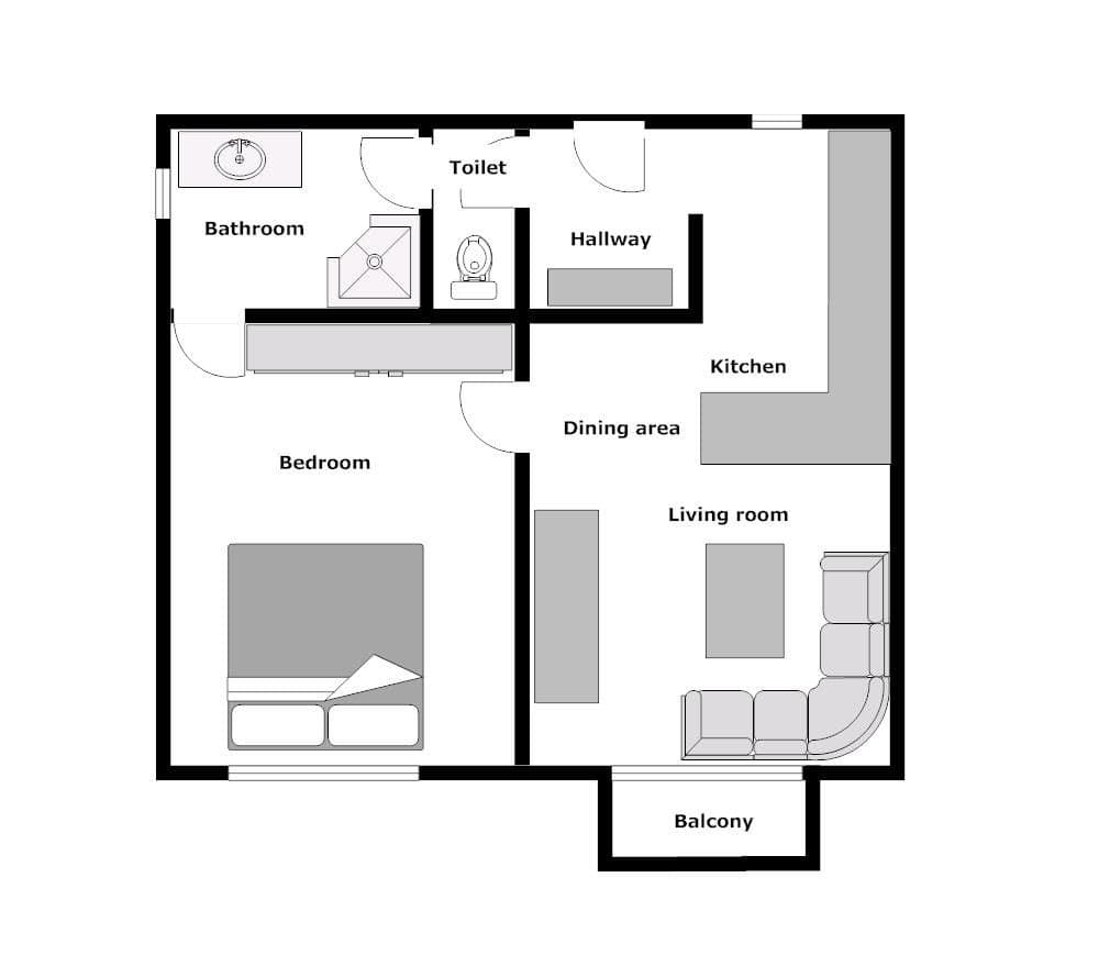 Pronájem bytu  45 m², Sportovní, Praha, Praha