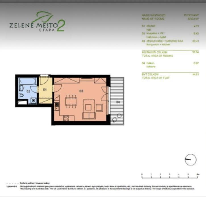 Pronájem bytu  37 m², Učňovská, Praha, Praha