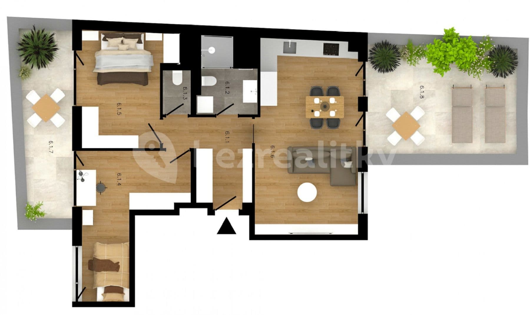 Pronájem bytu  90 m², Soukenická, Praha, Praha