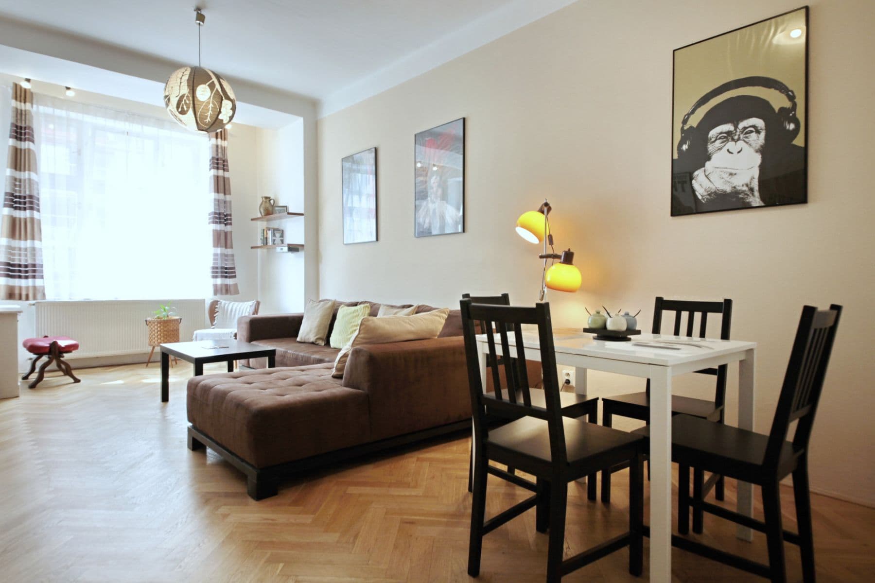 Pronájem bytu  50 m², Čajkovského, Praha, Praha