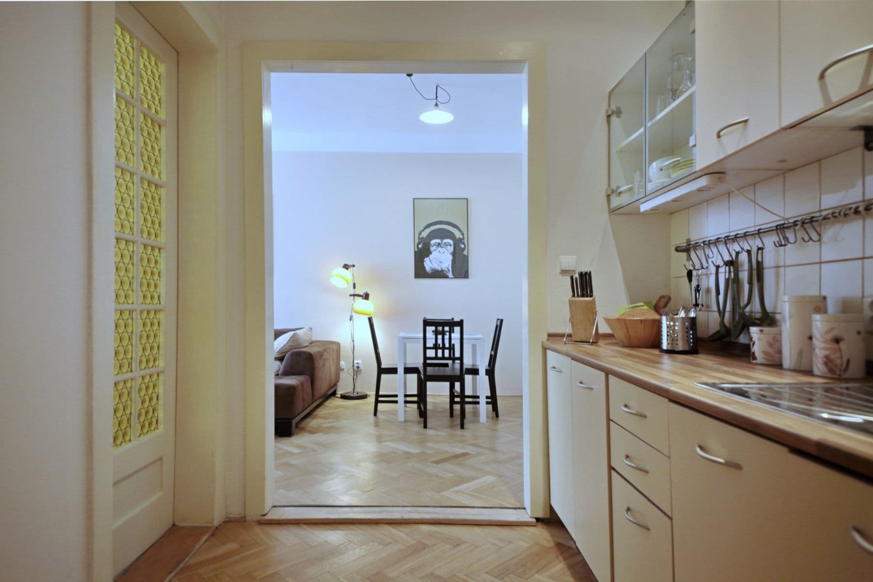 Pronájem bytu  50 m², Čajkovského, Praha, Praha