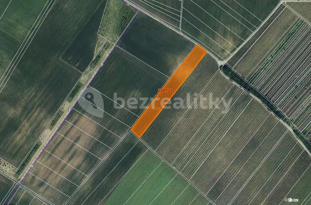 Prodej pozemku 612 m², Hrušky, Jihomoravský kraj