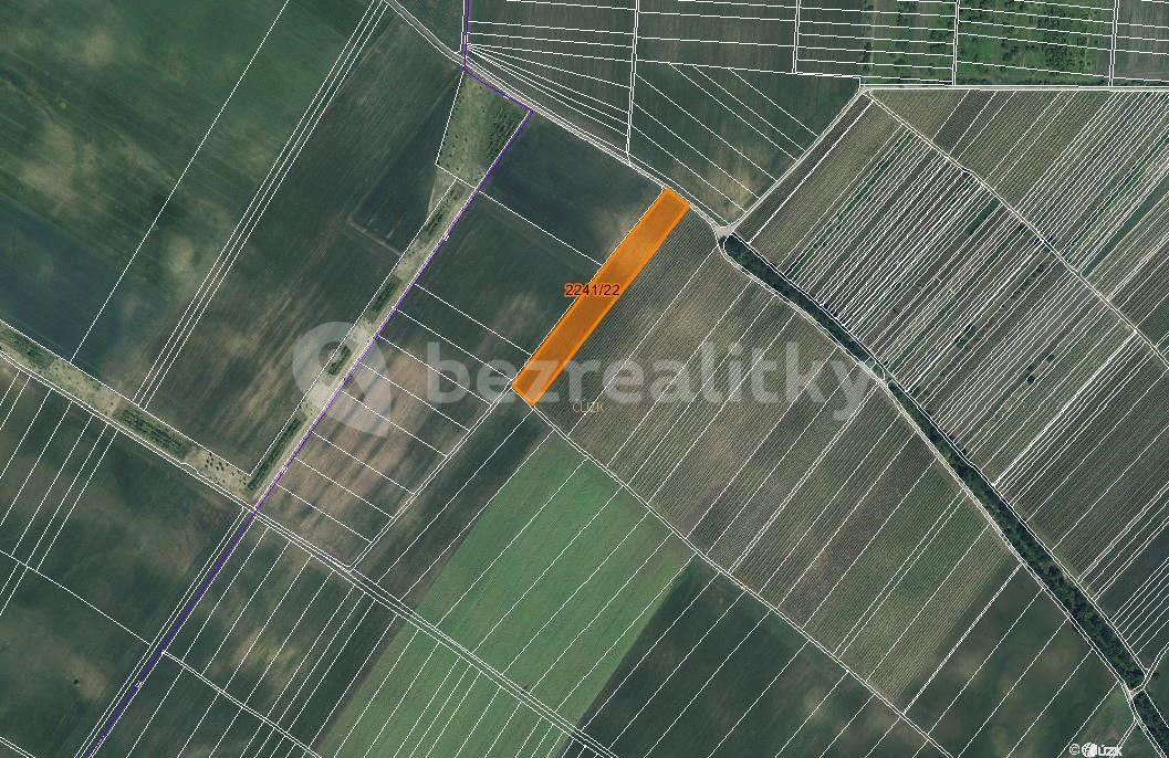 Prodej pozemku 612 m², Hrušky, Jihomoravský kraj