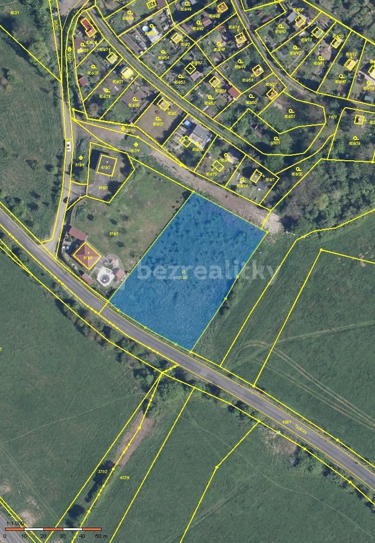 Prodej pozemku 3.430 m², Bystřany, Ústecký kraj