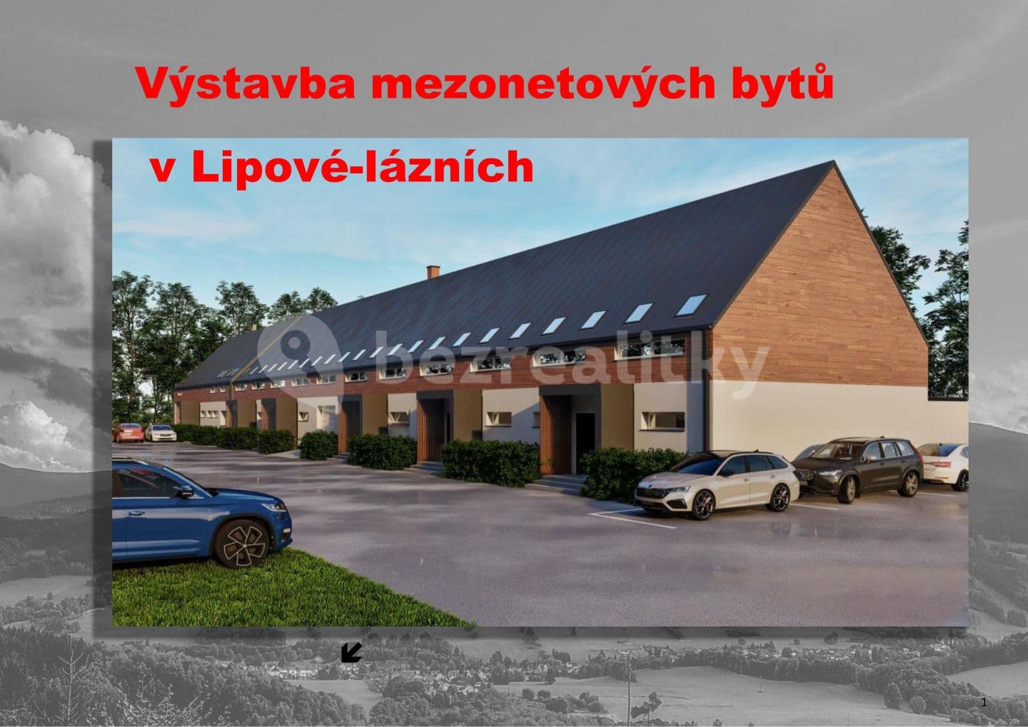 Prodej bytu 3+kk 84 m², Lipová-lázně, Olomoucký kraj