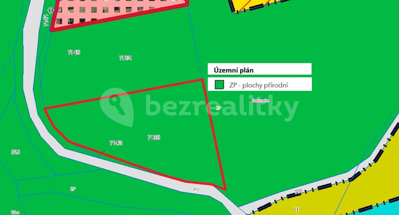 Prodej pozemku 1.543 m², Ústí nad Labem, Ústecký kraj