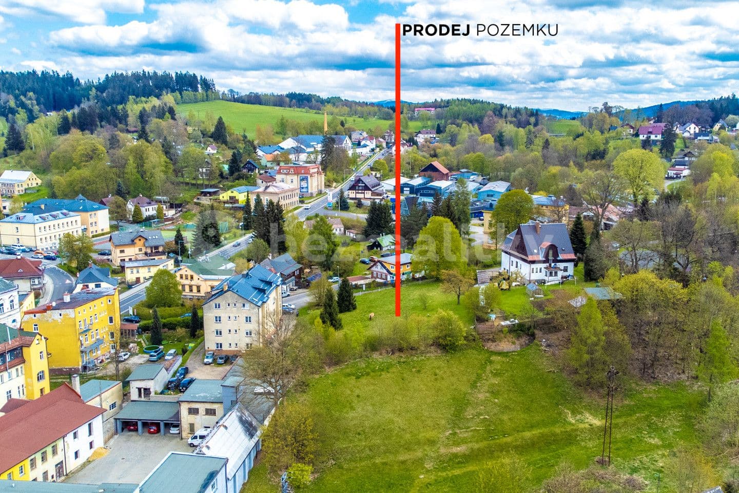 Prodej pozemku 2.111 m², Lučany nad Nisou, Liberecký kraj