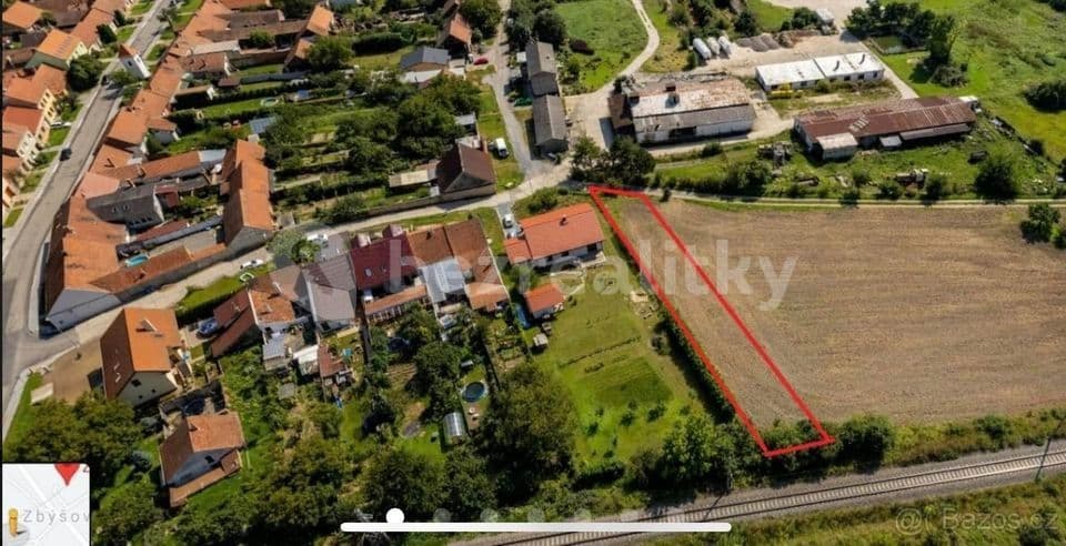Prodej pozemku 993 m², Zbýšov, Jihomoravský kraj