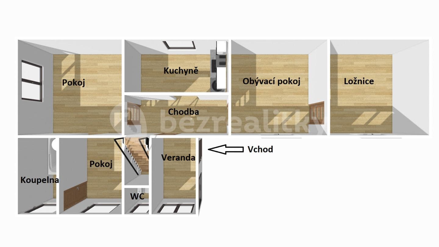 Prodej domu 109 m², pozemek 841 m², Boudy, Jihočeský kraj