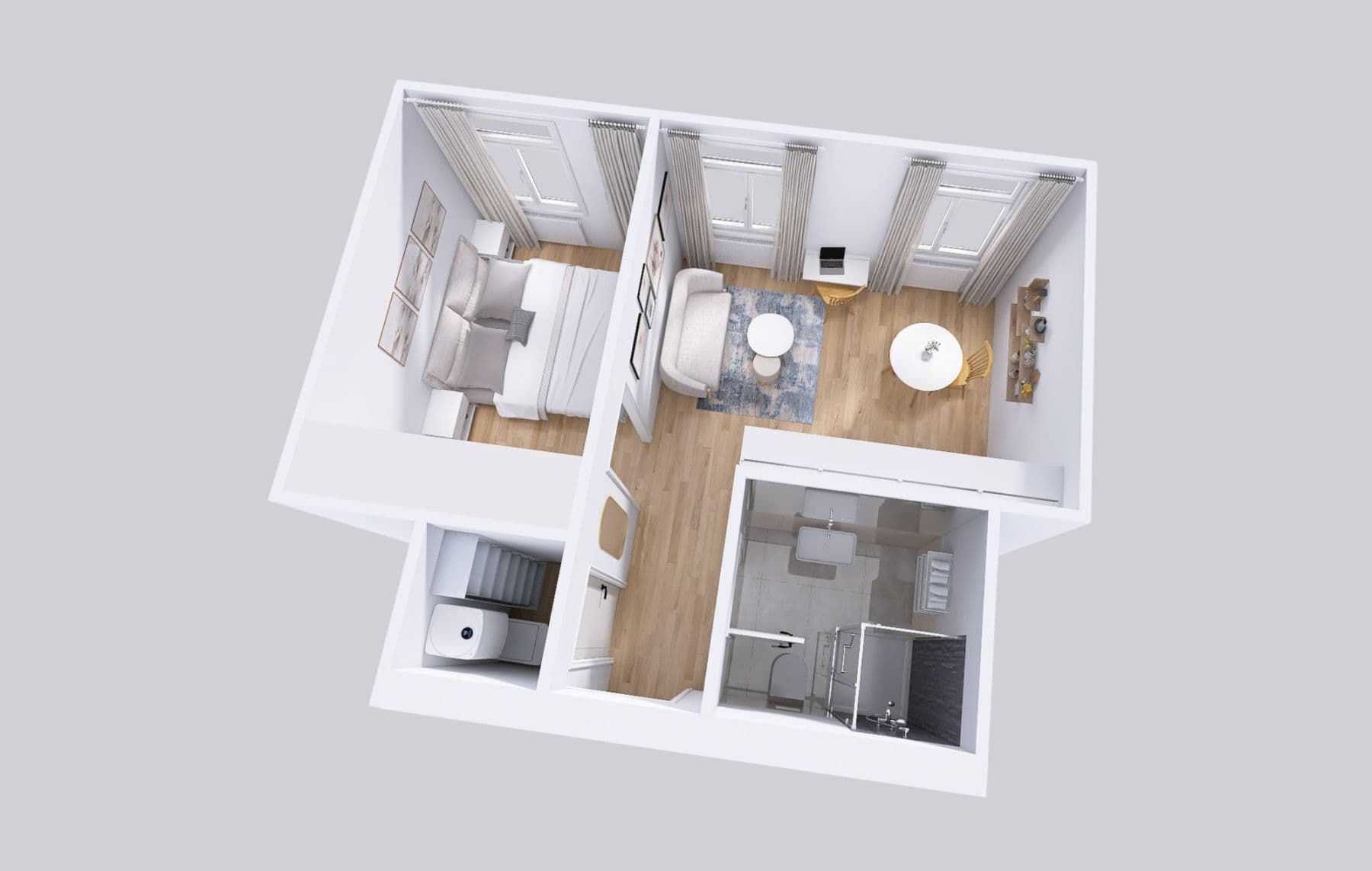 Pronájem bytu  33 m², V Lesíčku, Praha, Praha