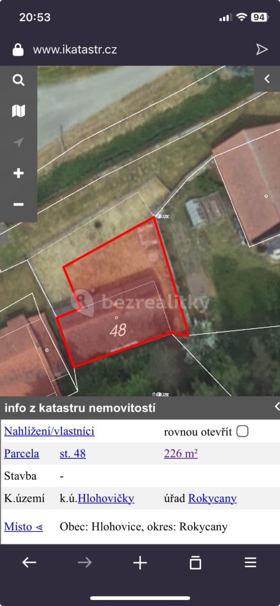 Prodej domu 106 m², pozemek 226 m², Hlohovice, Plzeňský kraj