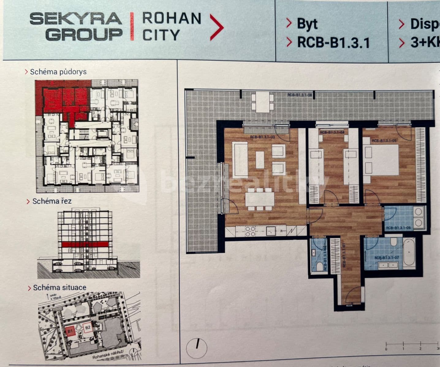 Pronájem bytu 3+kk 90 m², Vitáčkova, Praha, Praha