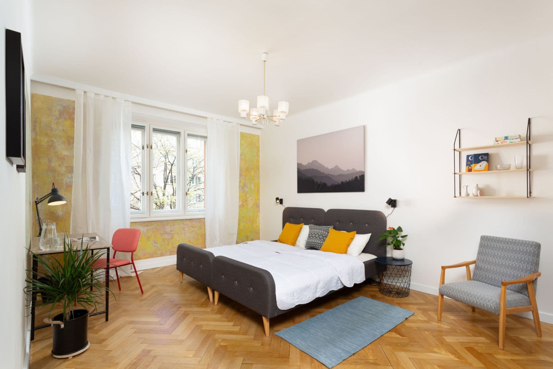 Pronájem bytu  100 m², Jugoslávských partyzánů, Praha, Praha