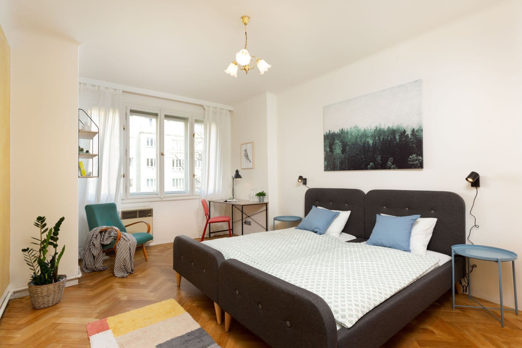 Pronájem bytu  100 m², Jugoslávských partyzánů, Praha, Praha