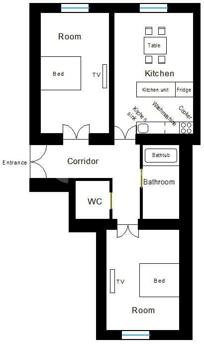 Pronájem bytu  79 m², Polská, Praha, Praha