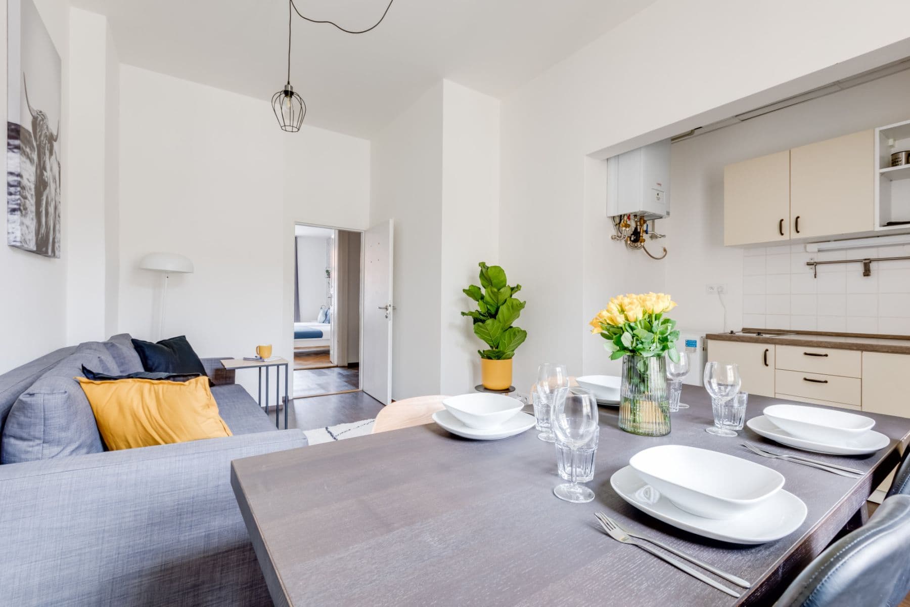 Pronájem bytu  55 m², Lublaňská, Praha, Praha