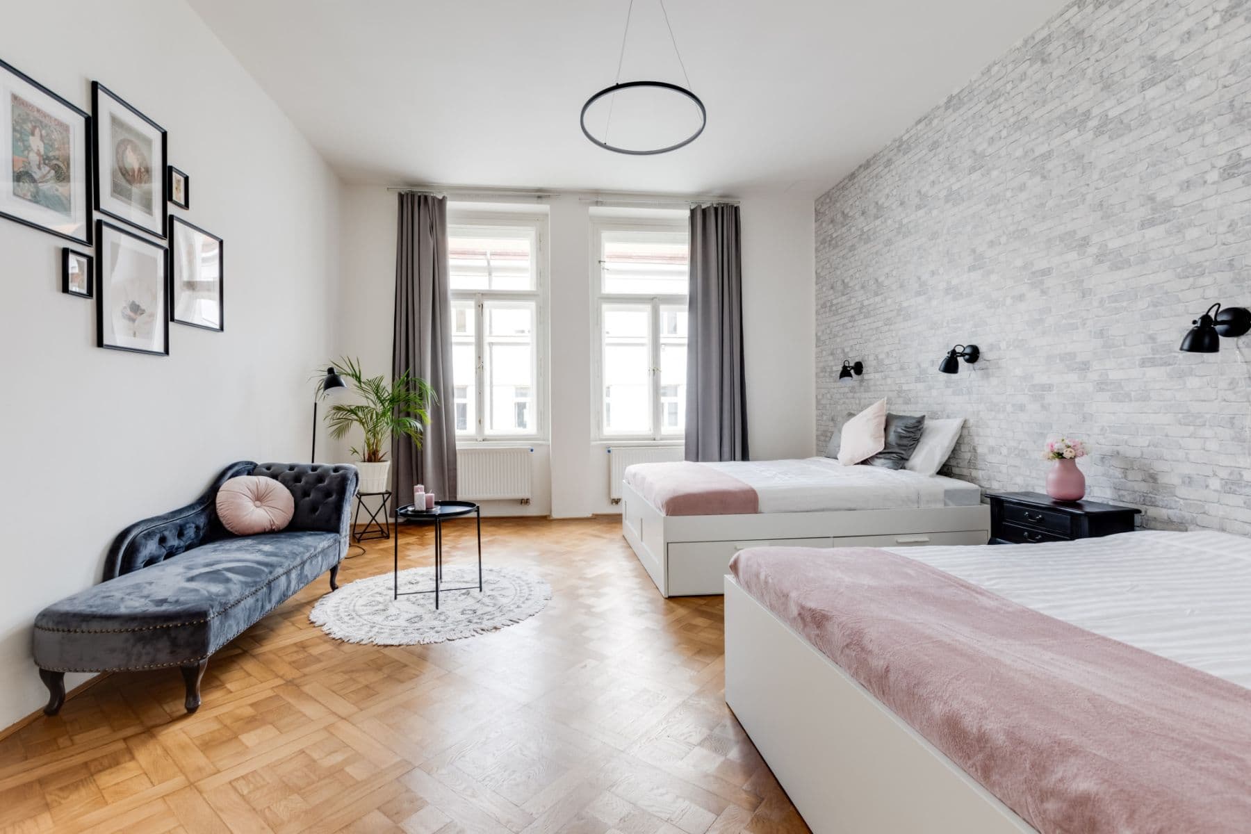 Pronájem bytu  55 m², Lublaňská, Praha, Praha