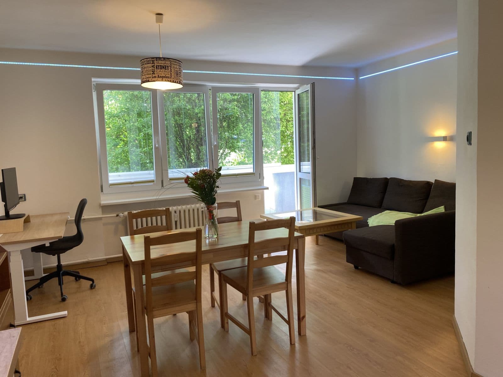 Pronájem bytu  52 m², Hrusická, Praha, Praha