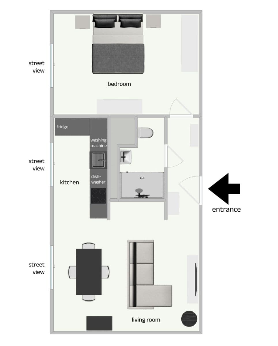 Pronájem bytu  52 m², Vinohradská, Praha, Praha