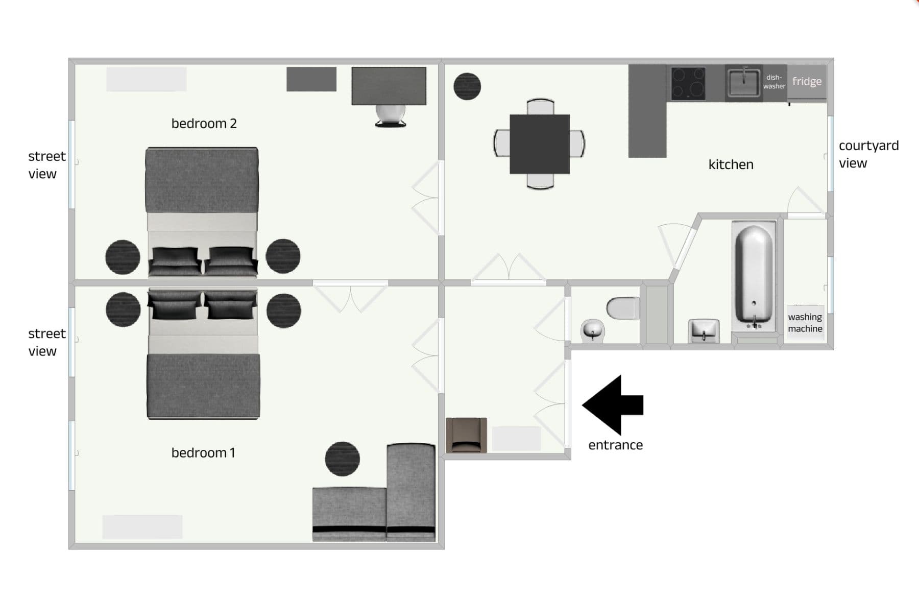 Pronájem bytu  90 m², Blanická, Praha, Praha