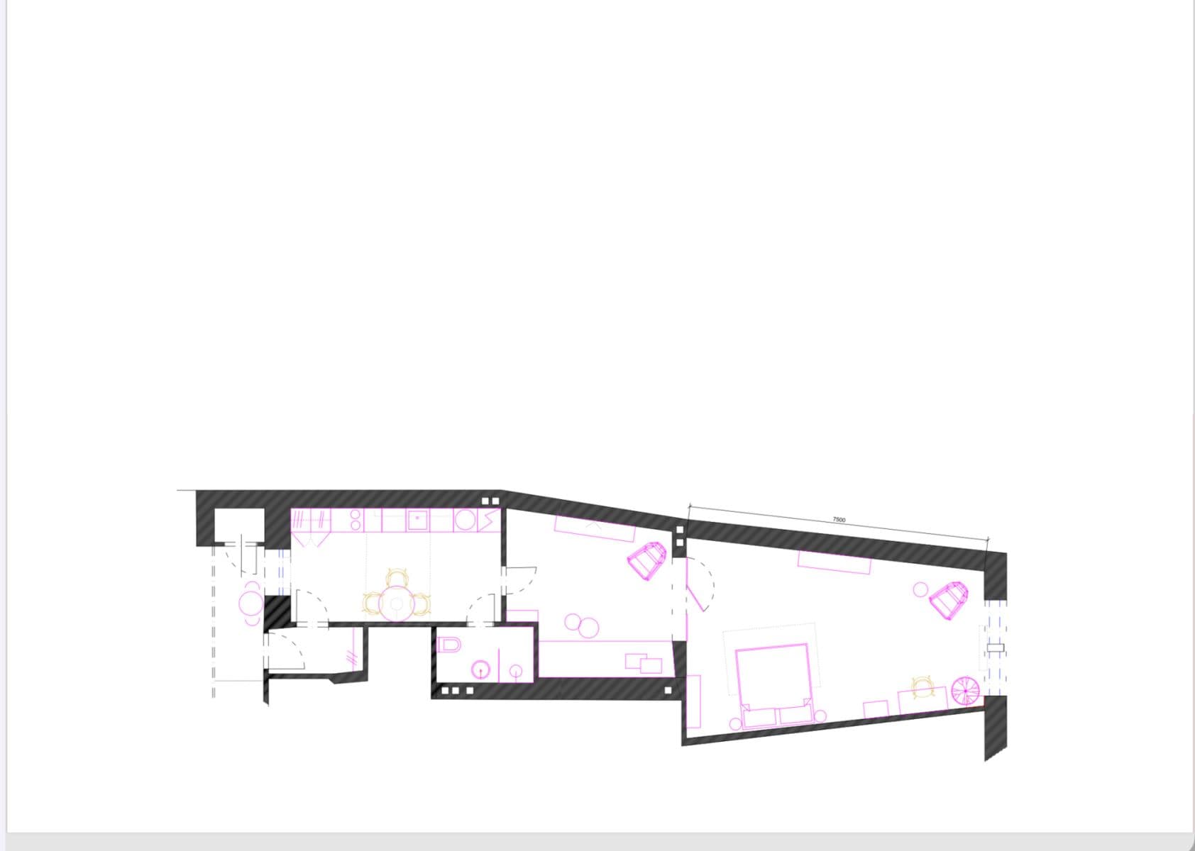 Pronájem bytu  75 m², Melantrichova, Praha, Praha