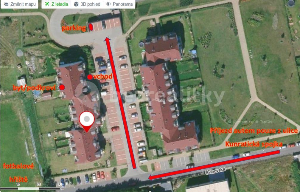 Pronájem bytu  30 m², Švihovská, Praha, Praha