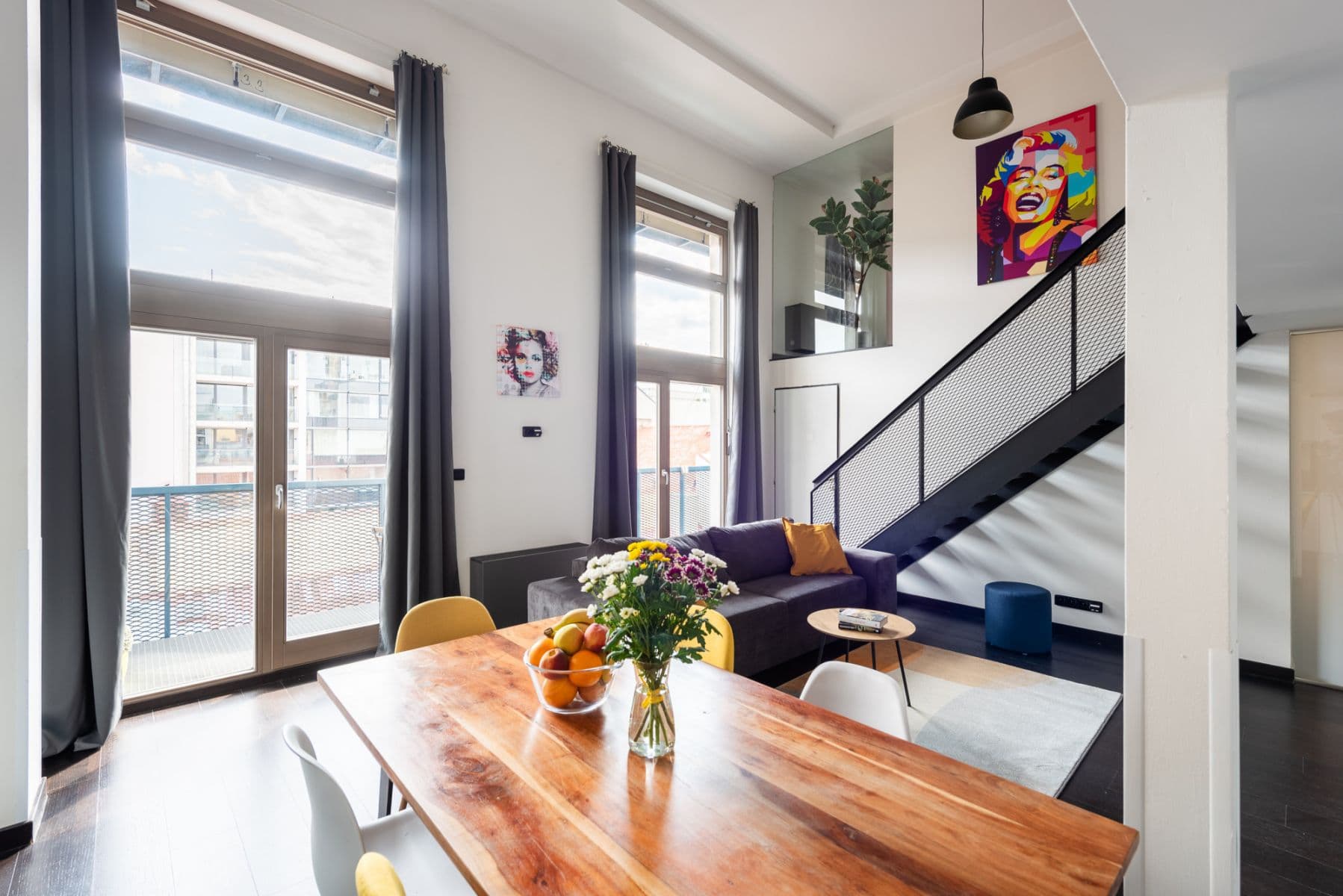 Pronájem bytu  98 m², Křižíkova, Praha, Praha