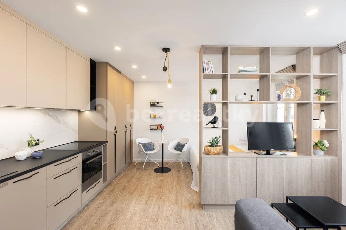 Pronájem bytu 1+1 30 m², Moravská, Praha, Praha