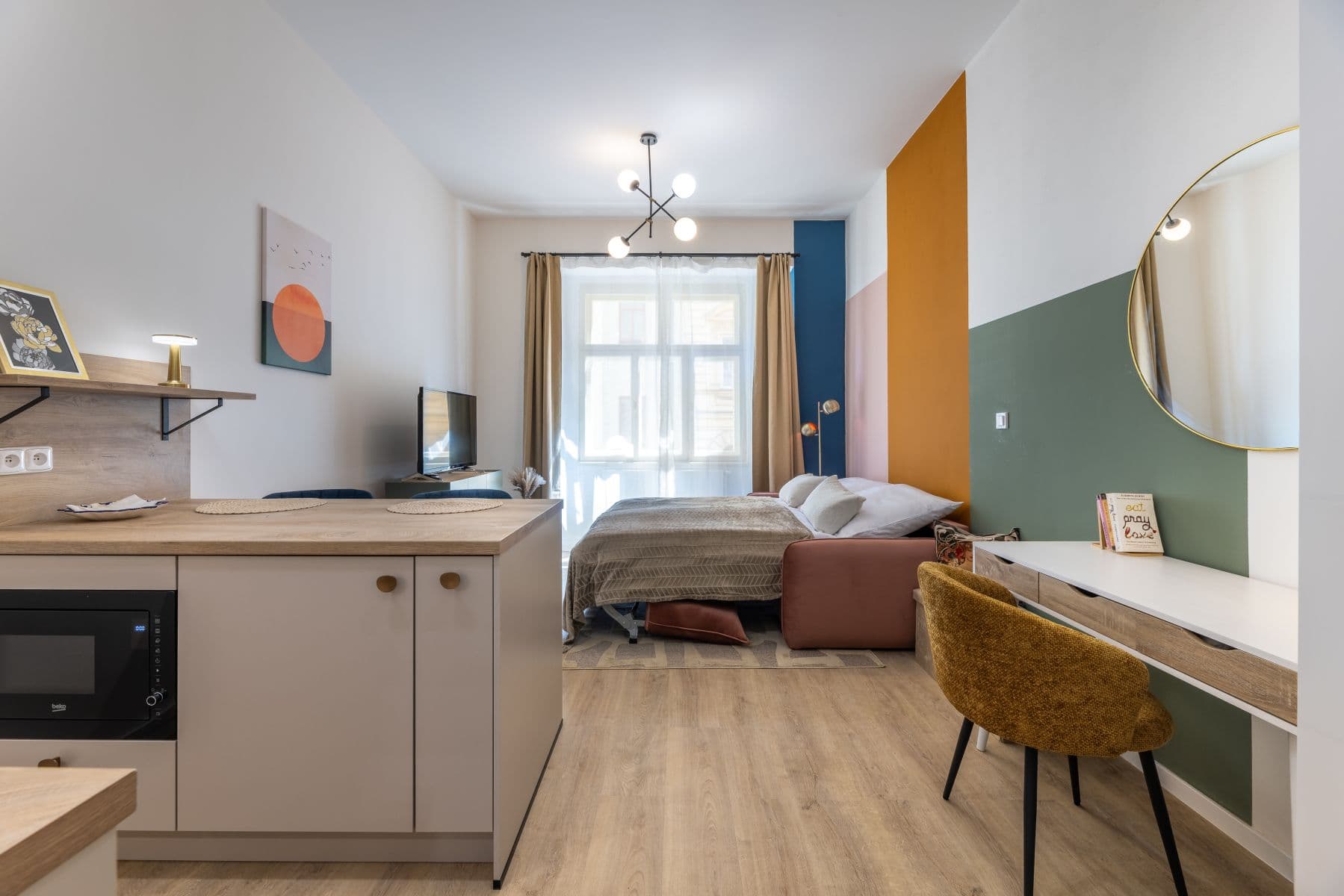 Pronájem bytu  29 m², Chlumova, Praha, Praha