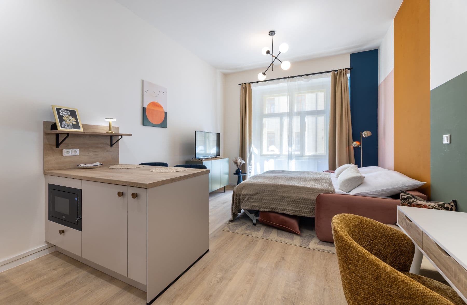 Pronájem bytu  29 m², Chlumova, Praha, Praha