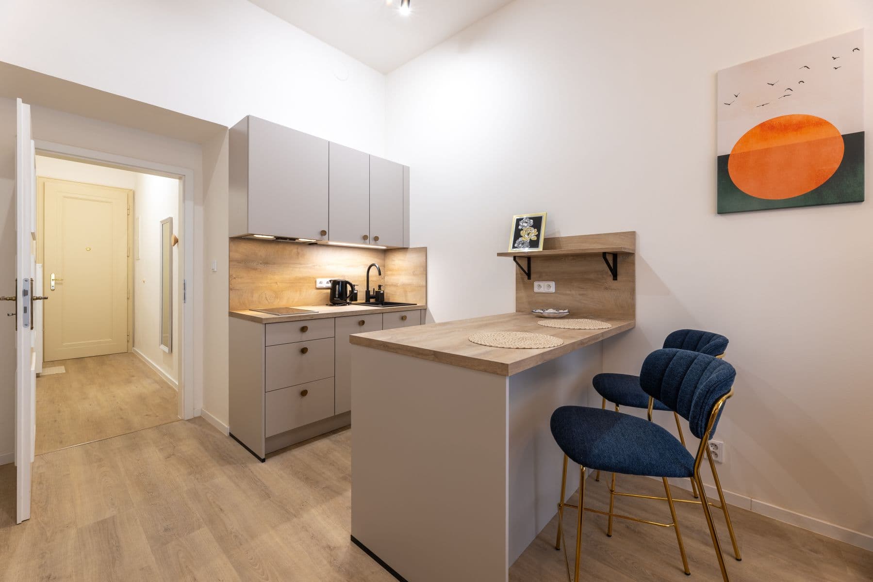 Pronájem bytu  29 m², Chlumova, Praha, Praha