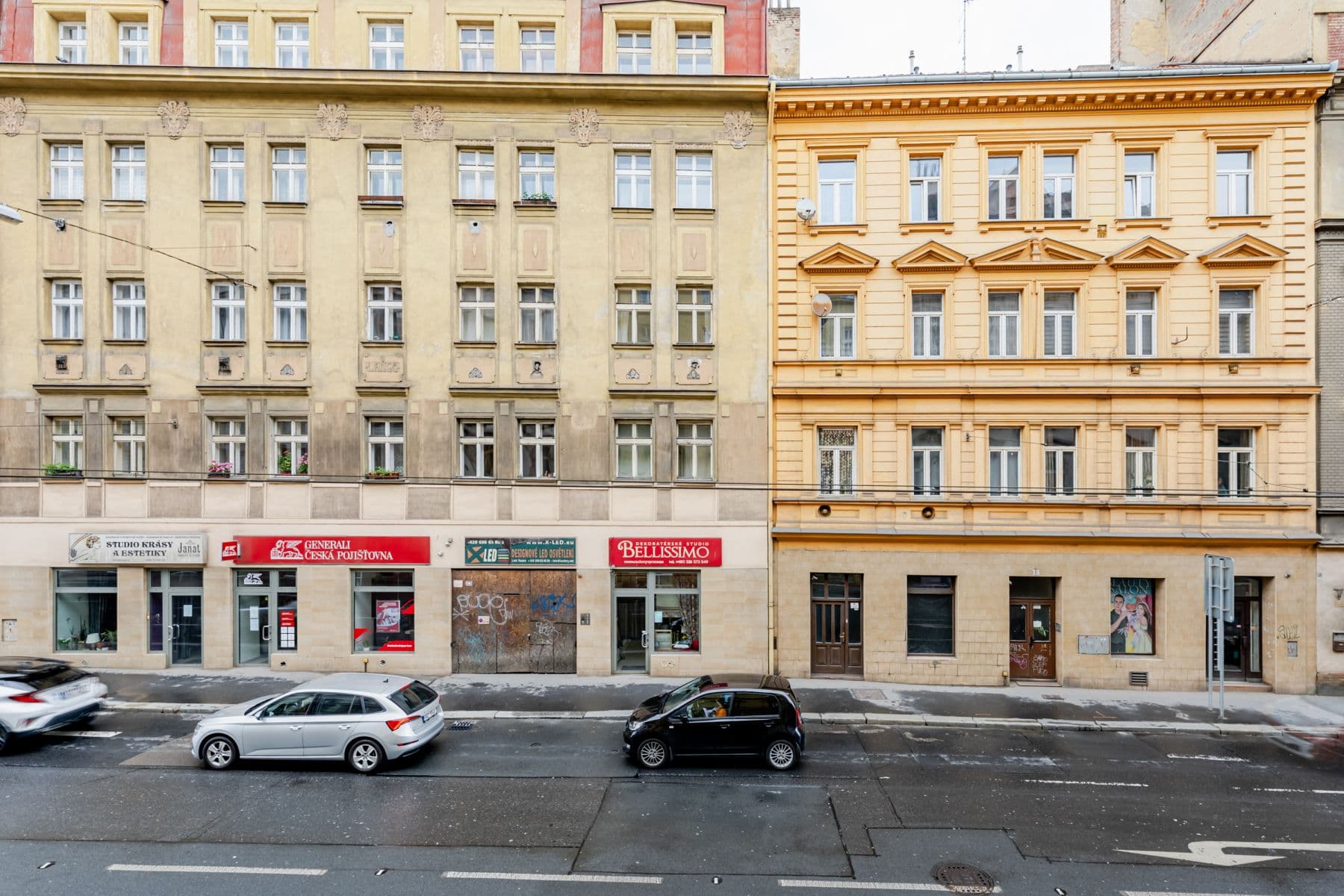 Pronájem bytu  62 m², Plzeňská, Praha, Praha