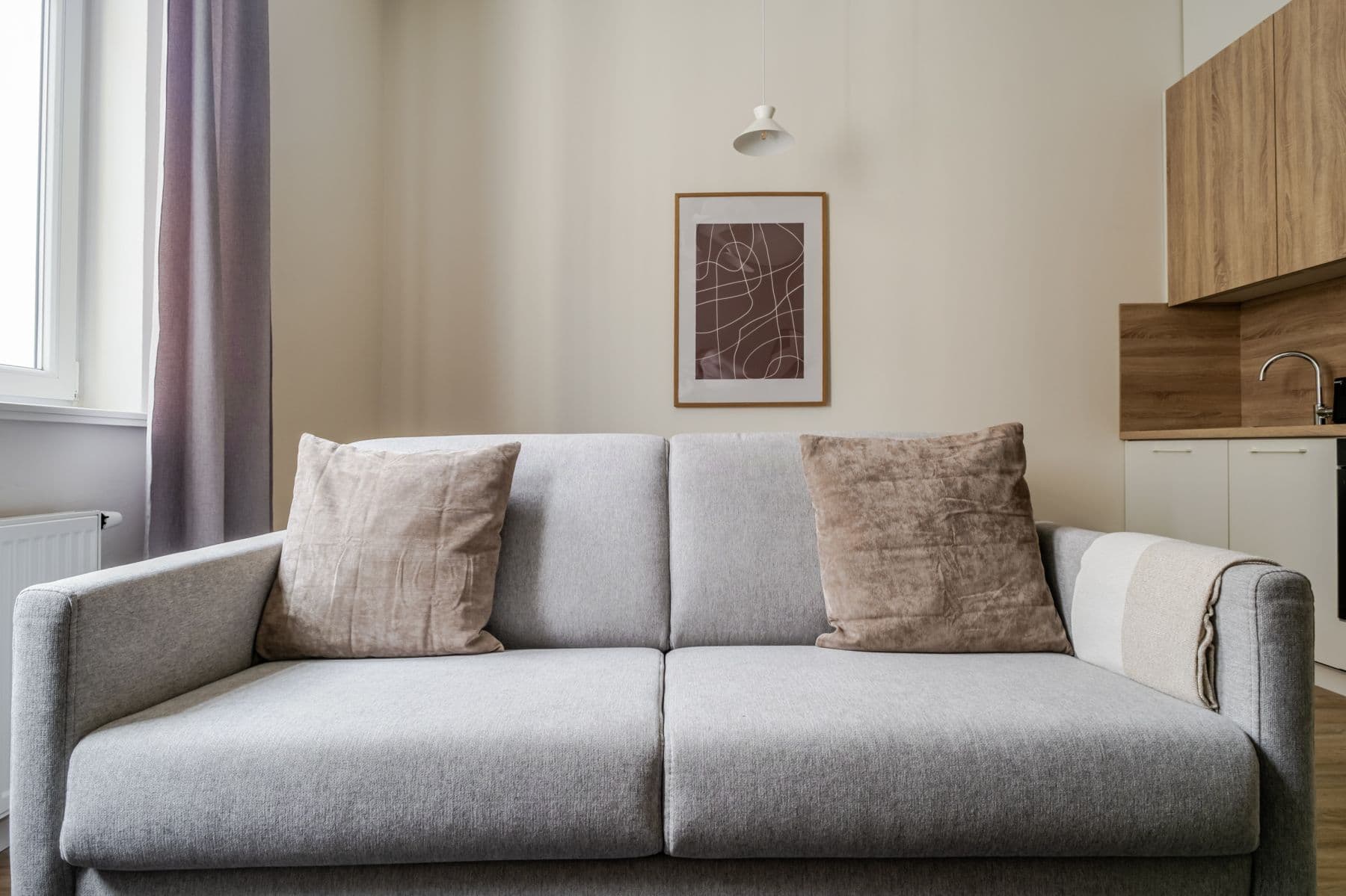 Pronájem bytu  46 m², Veletržní, Praha, Praha