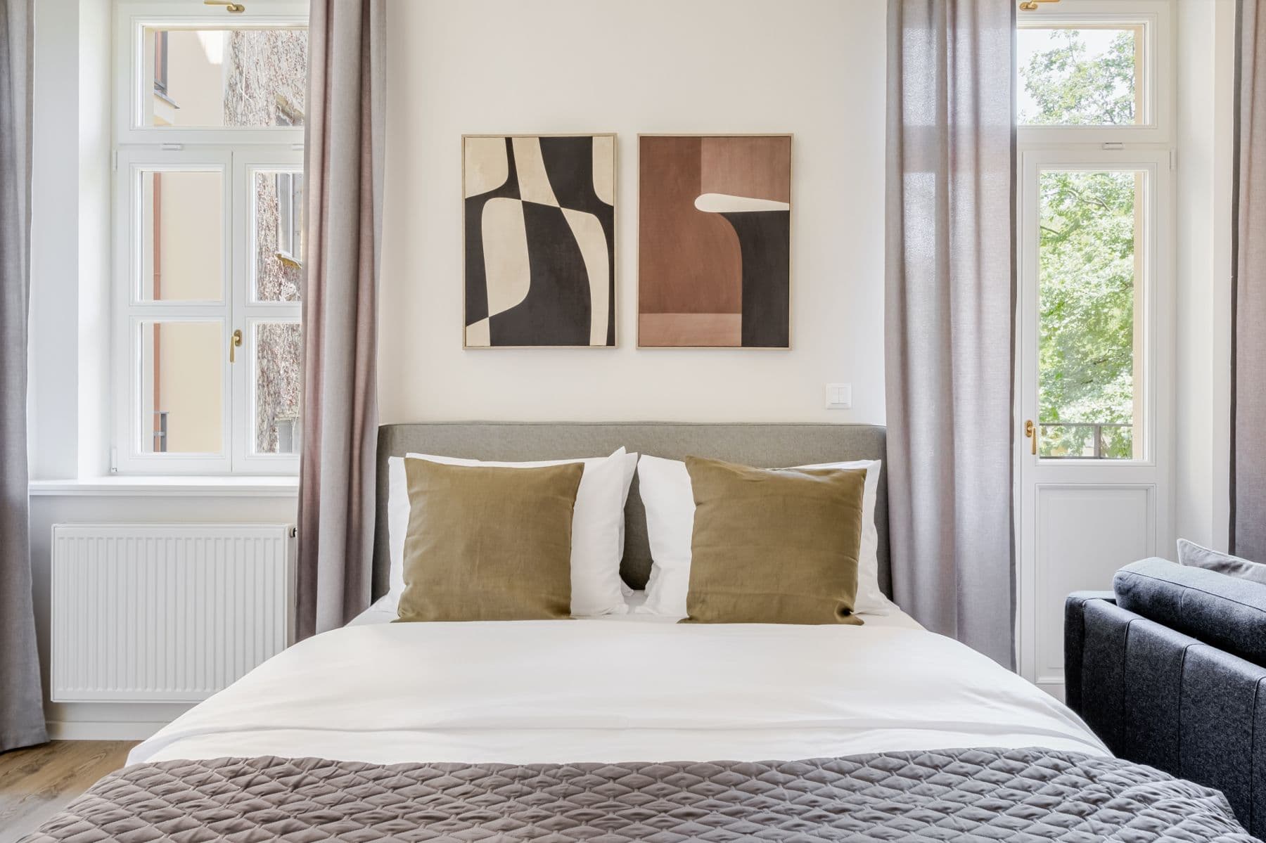 Pronájem bytu  37 m², Veletržní, Praha, Praha