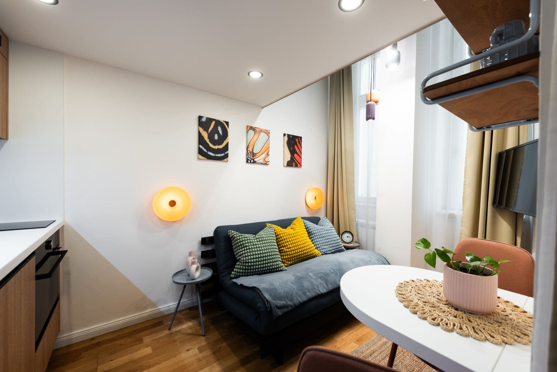 Pronájem bytu  17 m², Rubešova, Praha, Praha