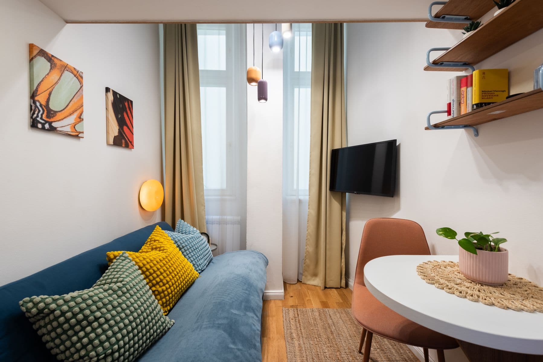 Pronájem bytu  17 m², Rubešova, Praha, Praha