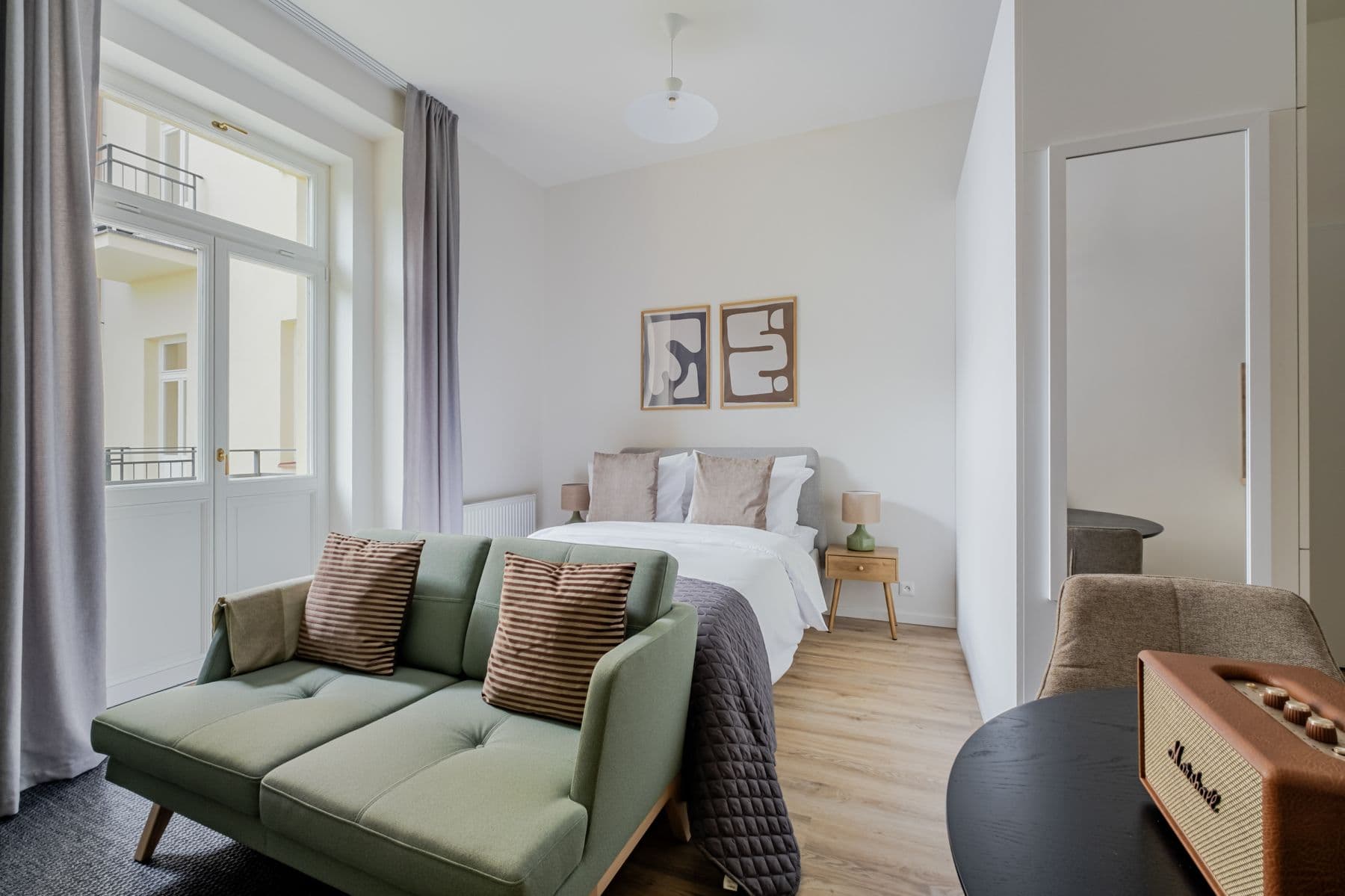 Pronájem bytu  30 m², Veletržní, Praha, Praha