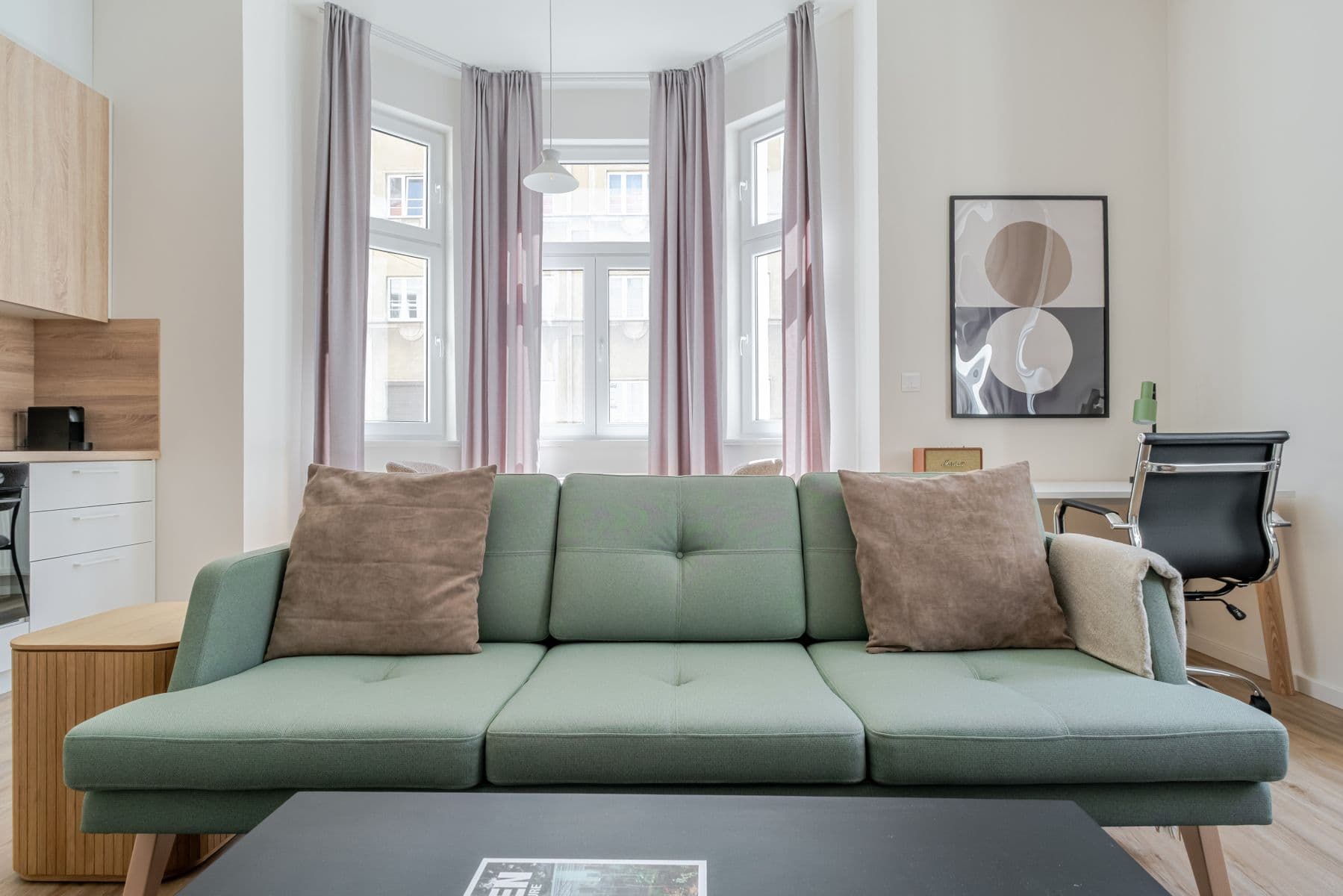 Pronájem bytu  45 m², Veletržní, Praha, Praha