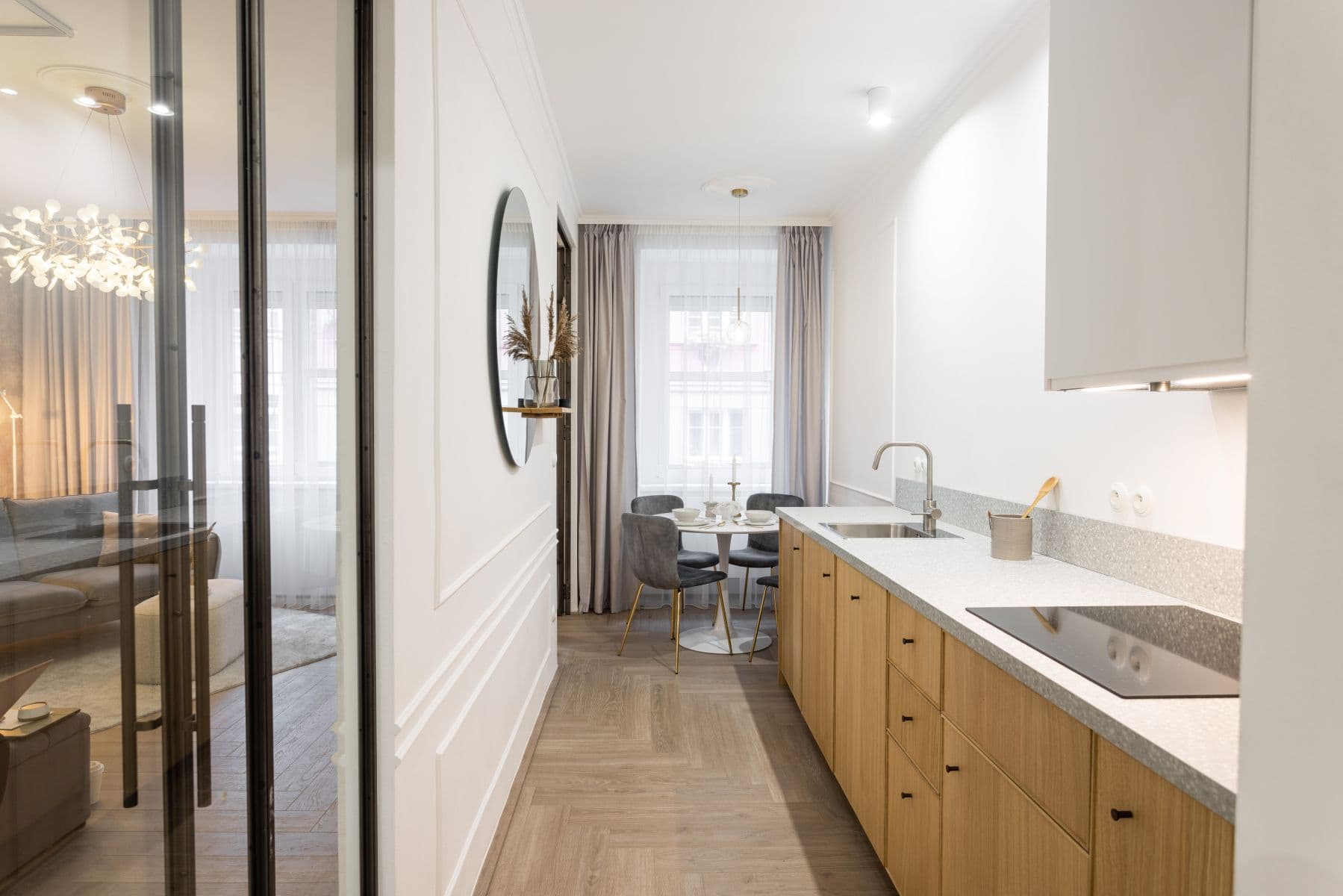 Pronájem bytu  48 m², Poupětova, Praha, Praha