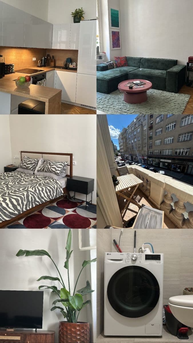 Pronájem bytu  60 m², Jungmannova, Praha, Praha