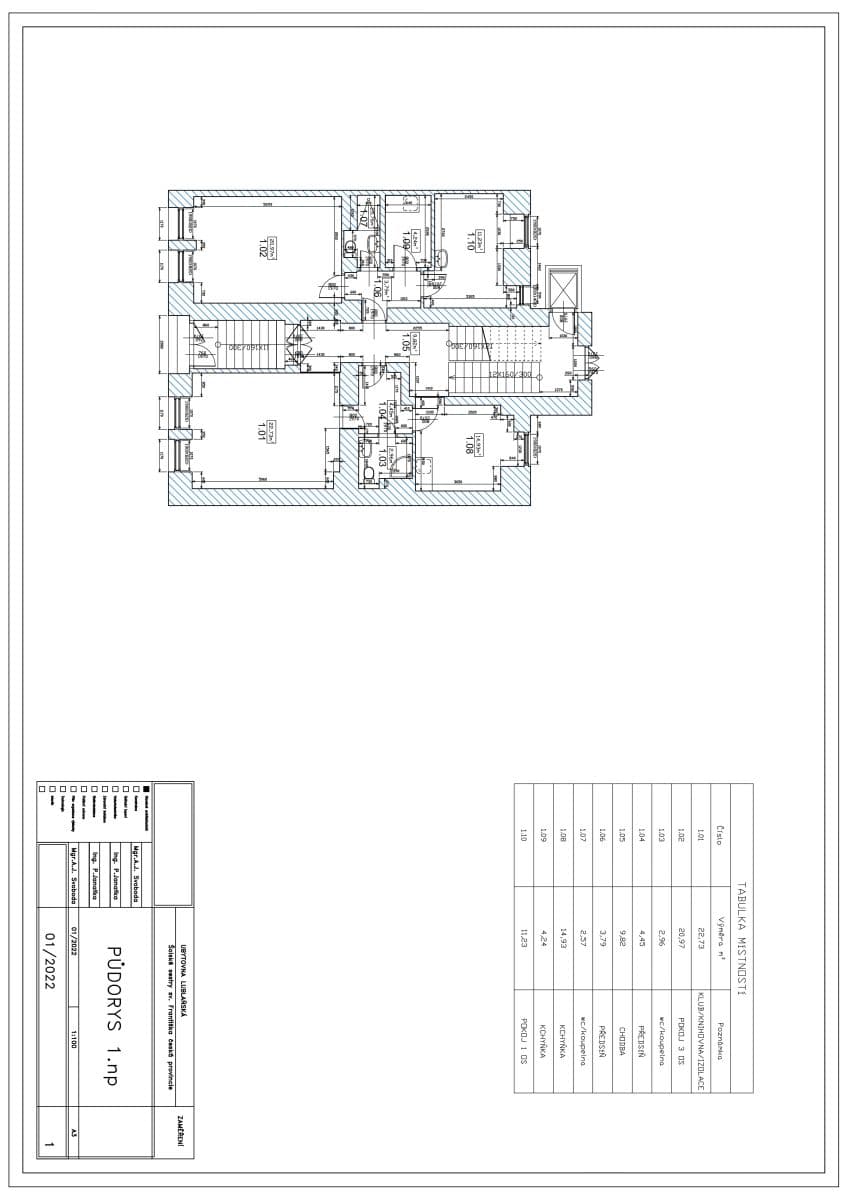 Pronájem bytu  43 m², Lublaňská, Praha, Praha