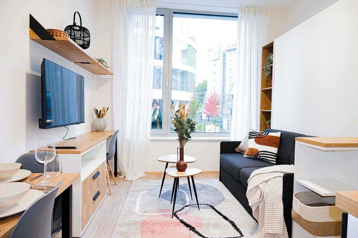 Pronájem bytu  20 m², Plzeňská, Praha, Praha