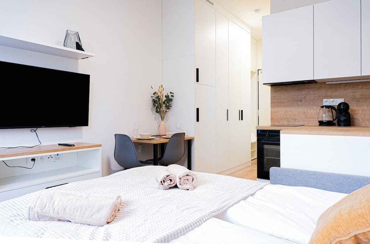 Pronájem bytu  23 m², Plzeňská, Praha, Praha