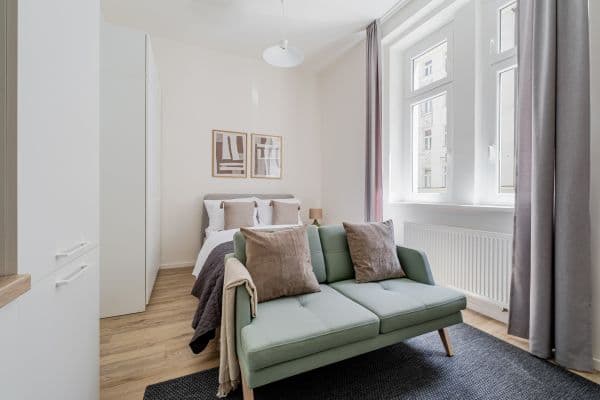 Pronájem bytu  28 m², Veletržní, Praha